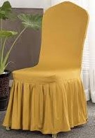 Chair Cover with Frill Attached